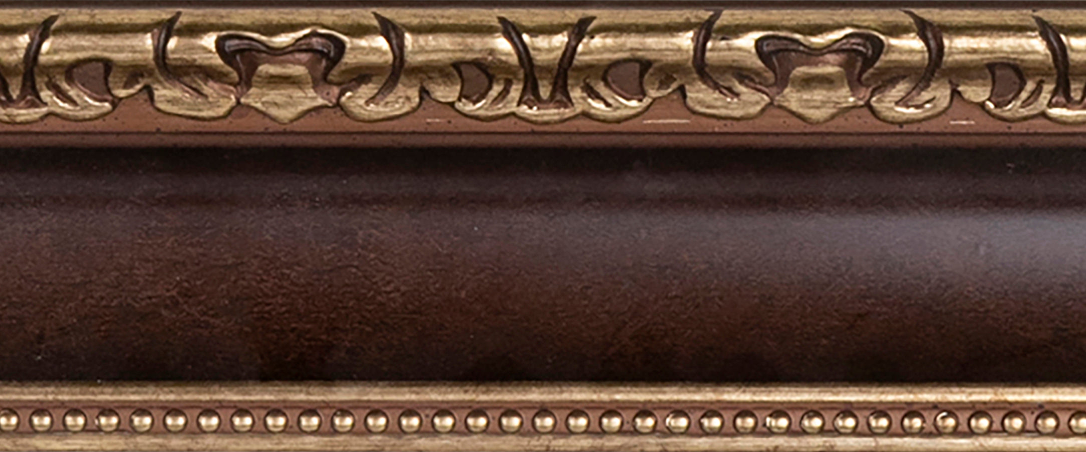 H-120 Gold/Mahogany frame moulding