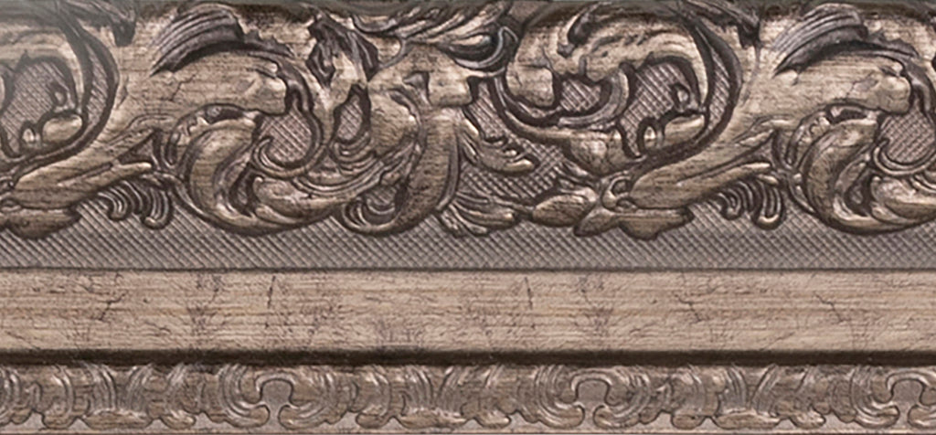 H-122 Silver frame moulding