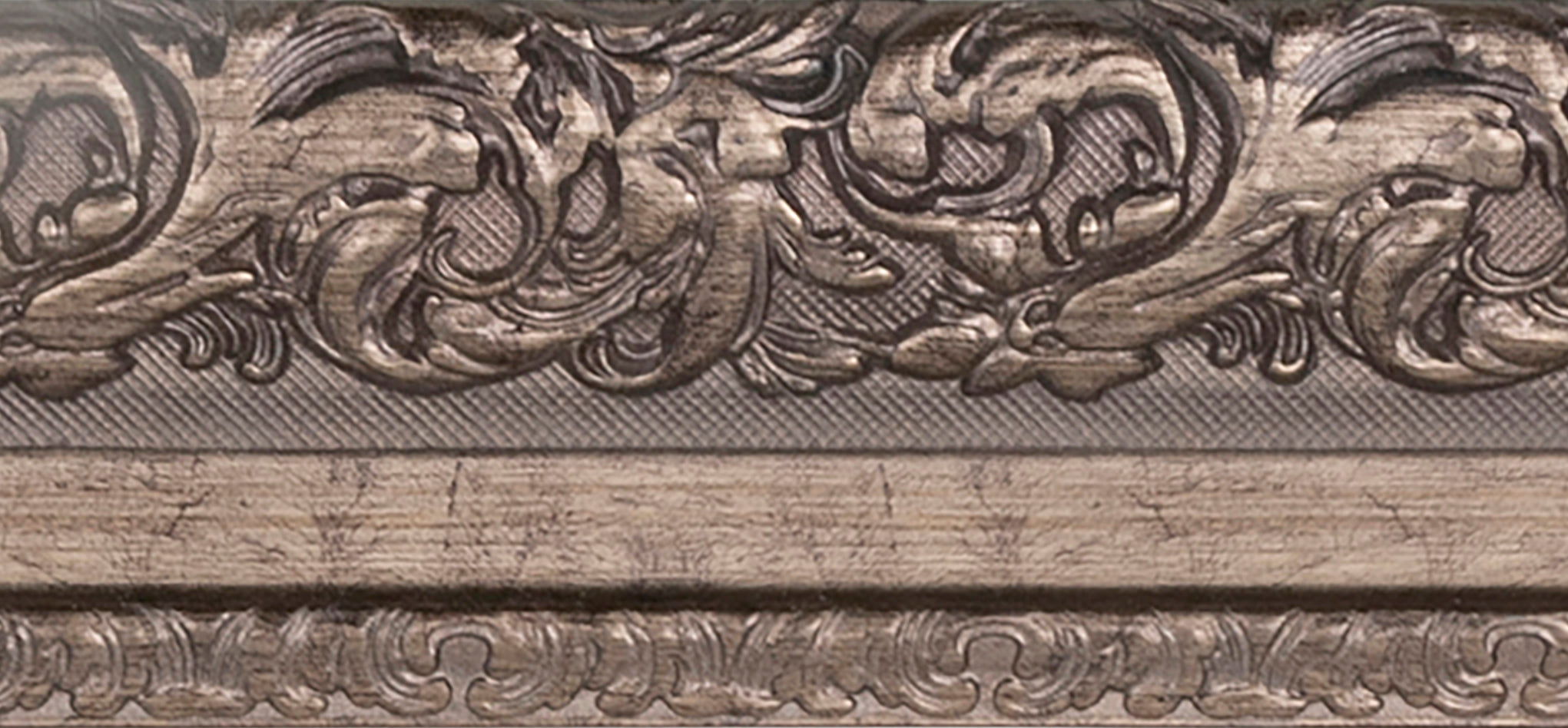 H-122 Silver frame moulding