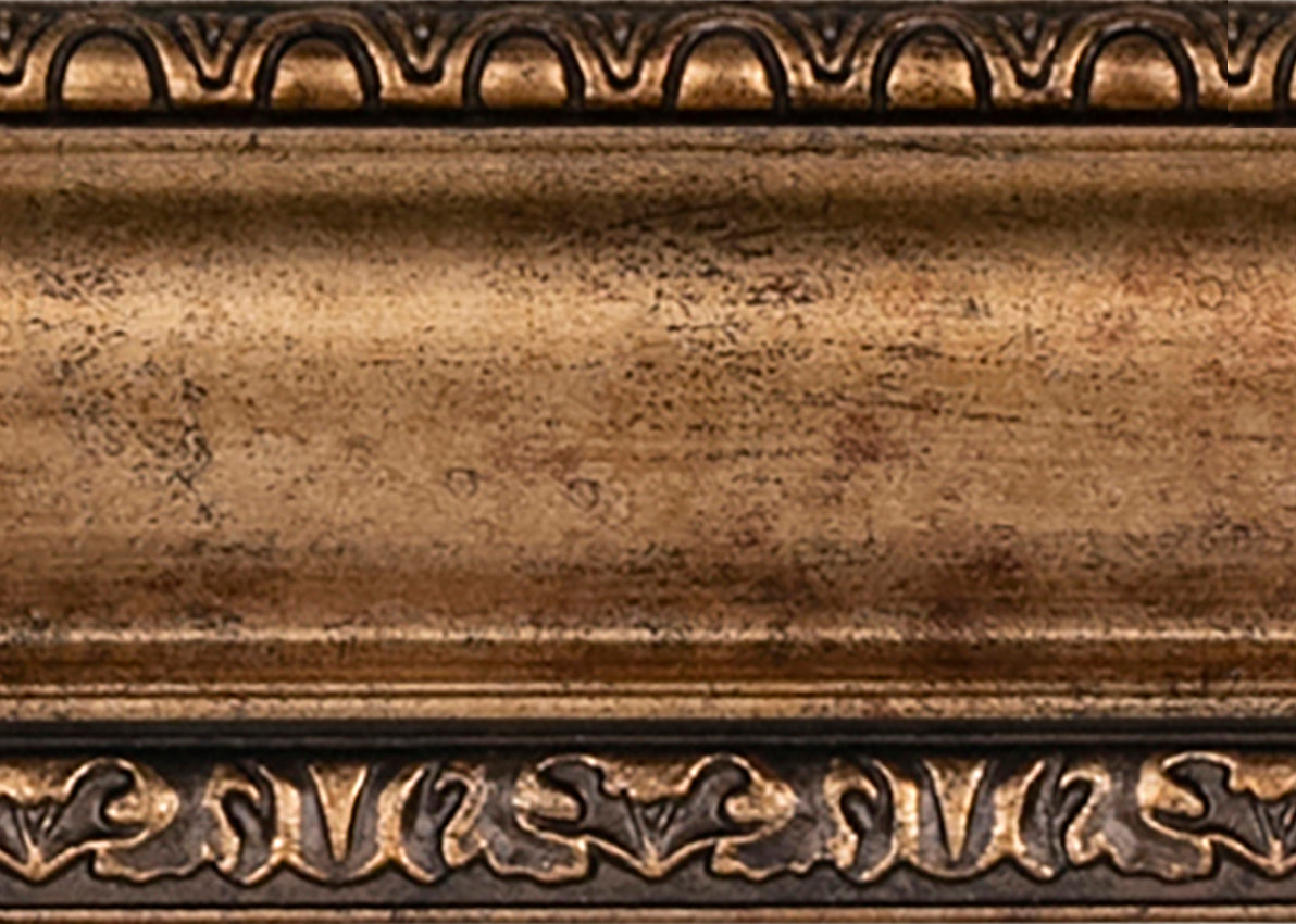 H-124 Gold frame moulding