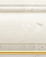 H-127 White frame moulding