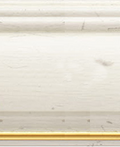 H-127 White frame moulding