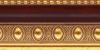 H-125 Gold/Mahogany frame moulding