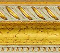 H-208 Gold frame moulding
